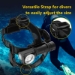D6HL-1400 - Dive Headlamp 1400 Lumens - D6HL-1400
