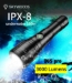 D6S-1400 - Dive Light 1400 Lumens - Zoomable - D6S-1400