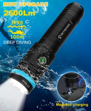 D7 NOVA - Dive Light 2600 Lumens 