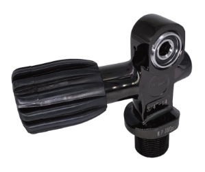 PTV-1K - Pro Black/Chrome Valve 